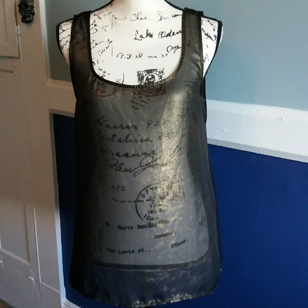 Aqua tank top